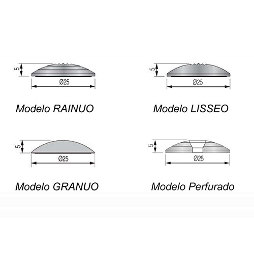 ALMOFADAS PODOTÁTIL para pessoas com deficiência audiovisual